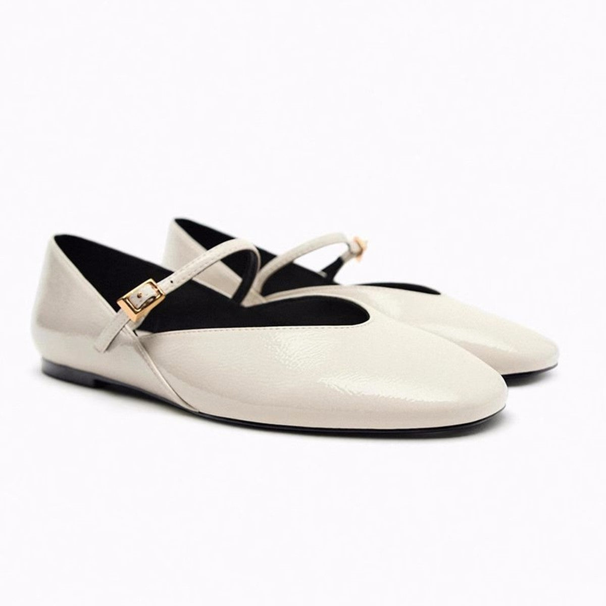 Jennifer – Ballerines Mary Jane en Cuir Vegan