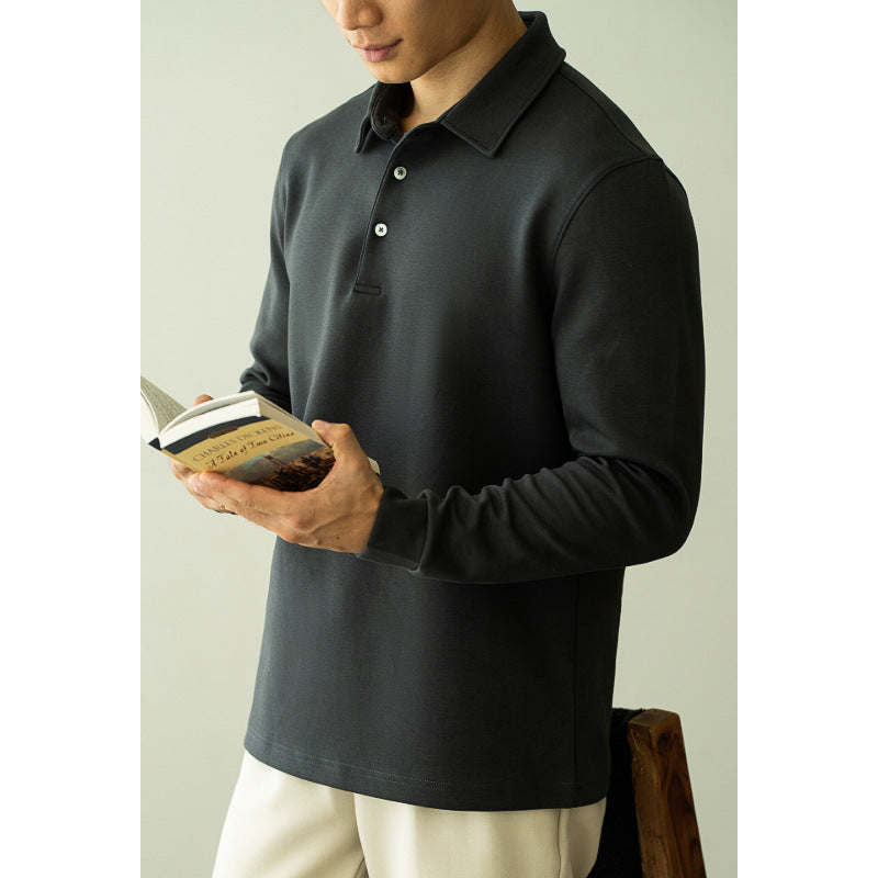 Ron – Polo pour Hommes, Style Décontracté d'Affaires