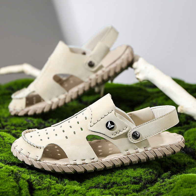 Joel – Chaussures de Plage Extérieures Antidérapantes Cousues à la Main