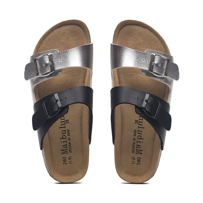 Sandra – Sandales en liège style ins pour l'été