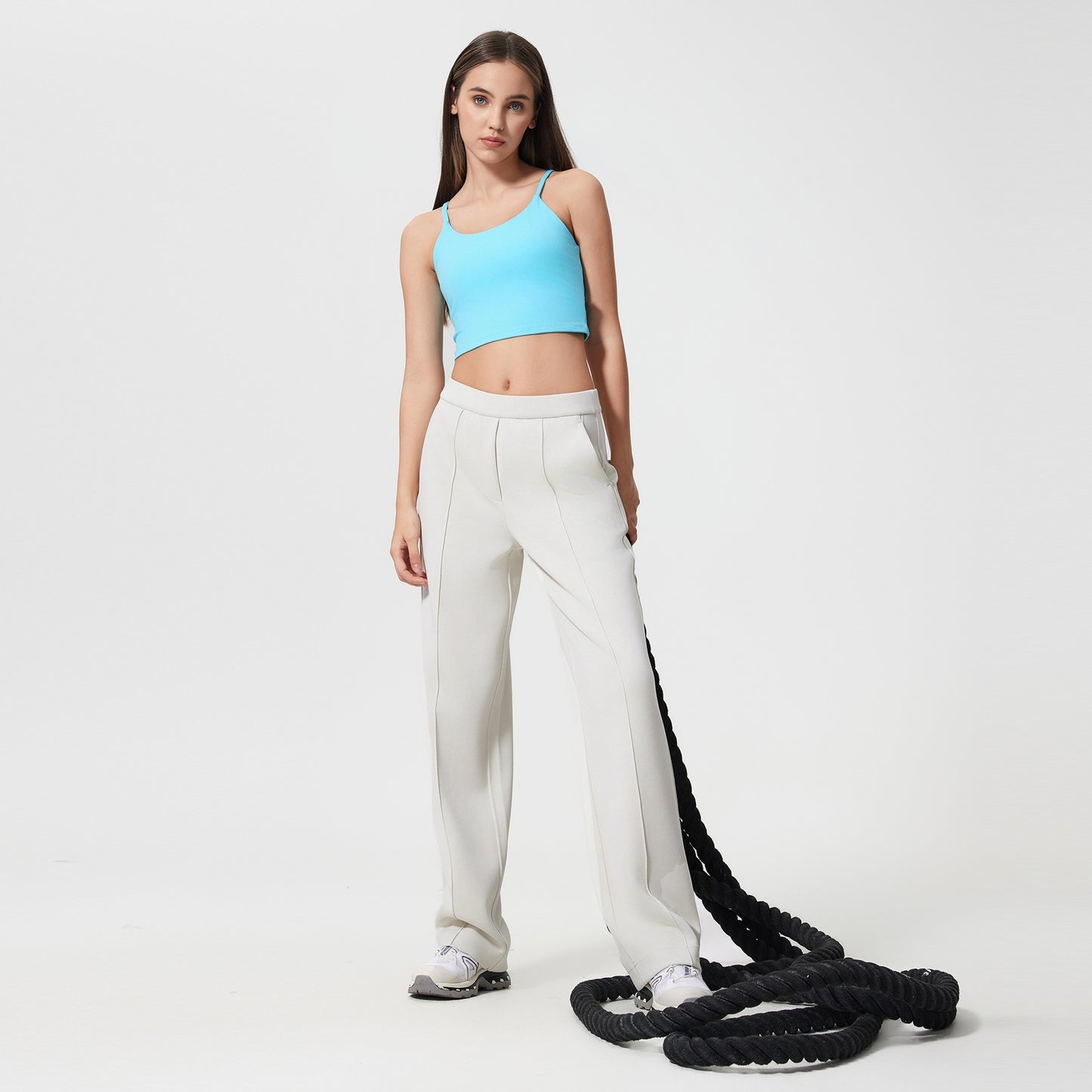 Tracy – Pantalon Droit Amincissant Décontracté