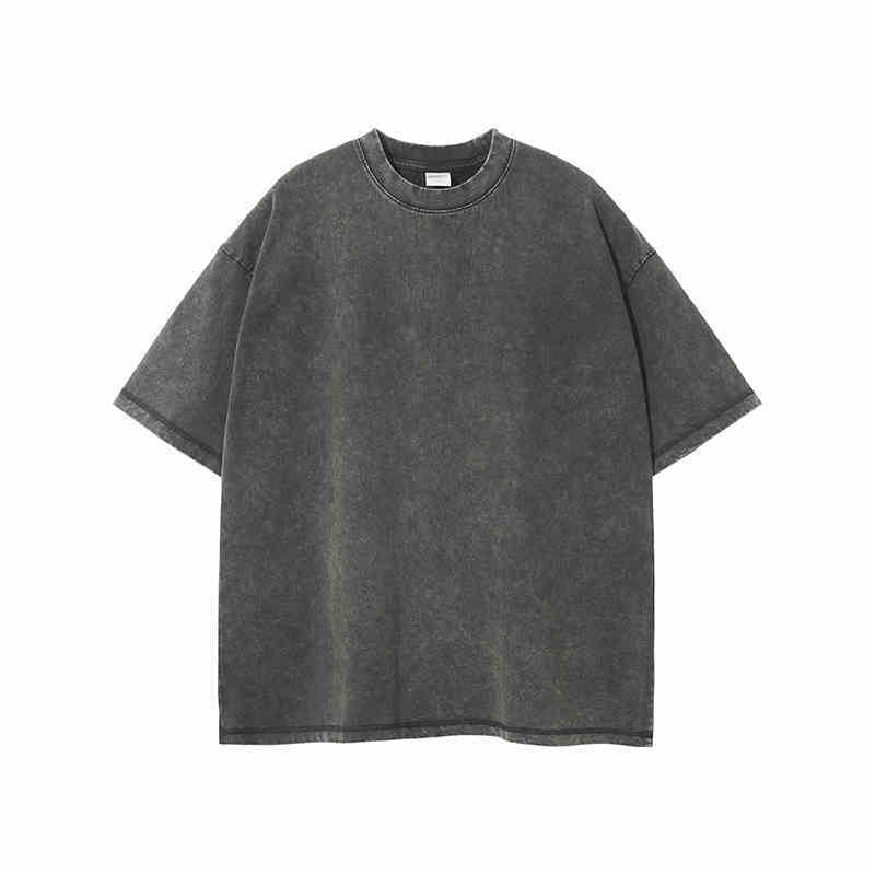 Helen – T-shirt Vintage en Coton Batik Délavé