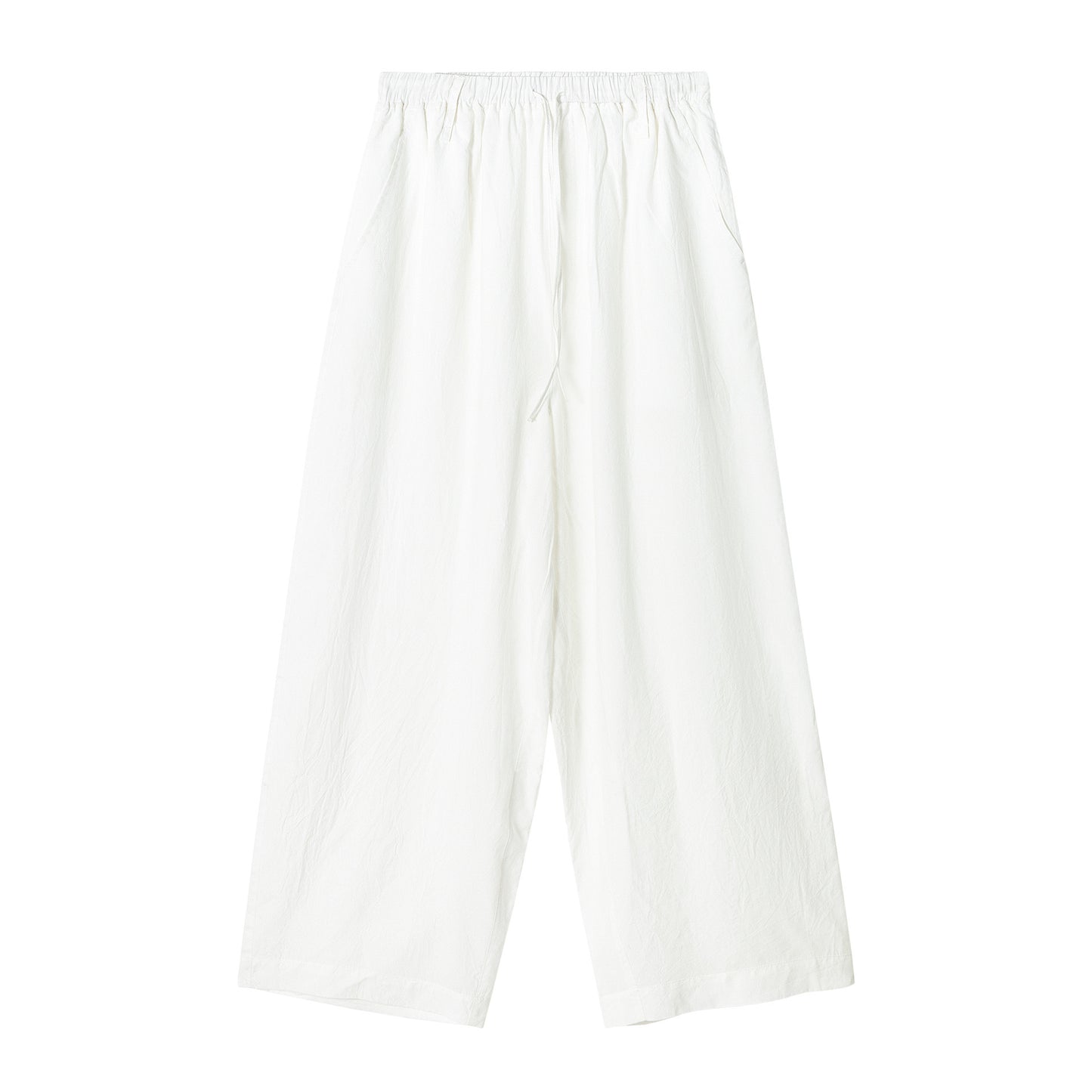 Lucy – Pantalon Droit en Tencel Lavé à la Pierre