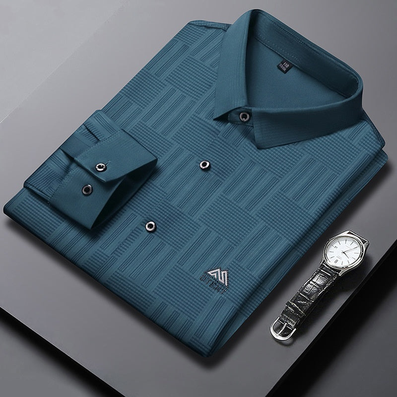 Stewart – Chemise décontractée à manches longues pour homme