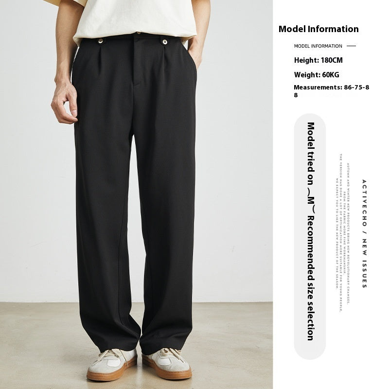 Alison – Pantalon Long Droit en Soie Glacée