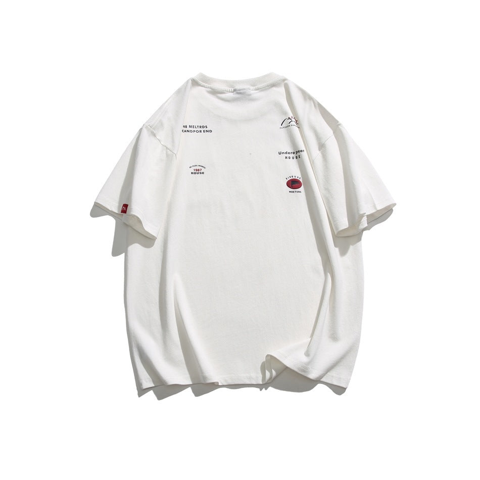 Alice – T-shirt rétro japonais à manches courtes