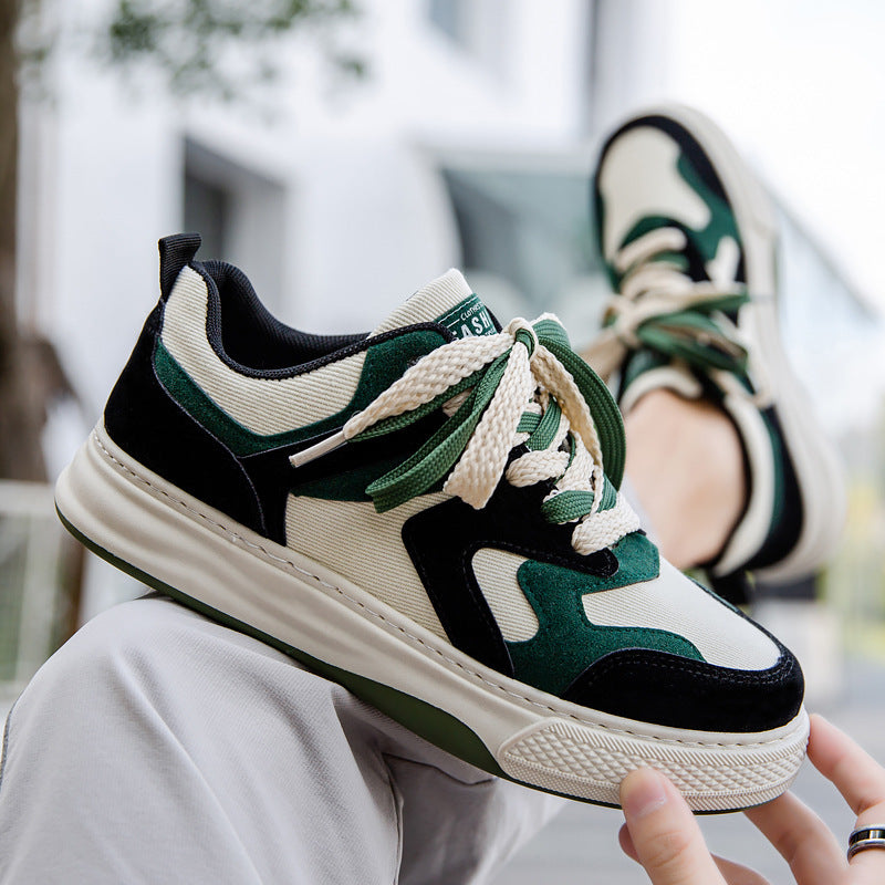 Desmond – Chaussures à Plateforme en Toile pour Hommes