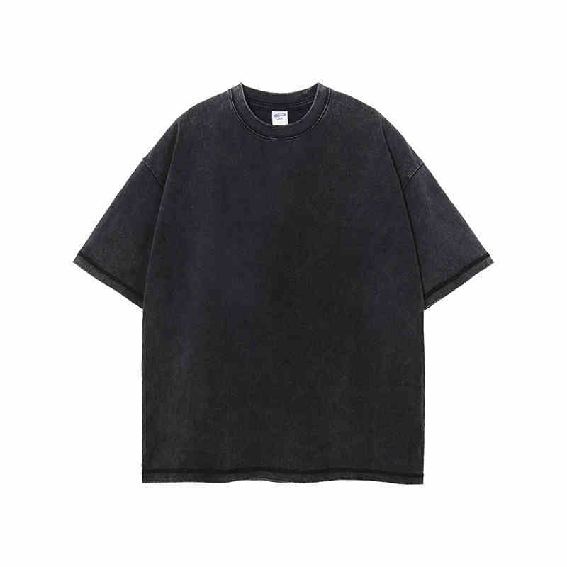 Helen – T-shirt Vintage en Coton Batik Délavé