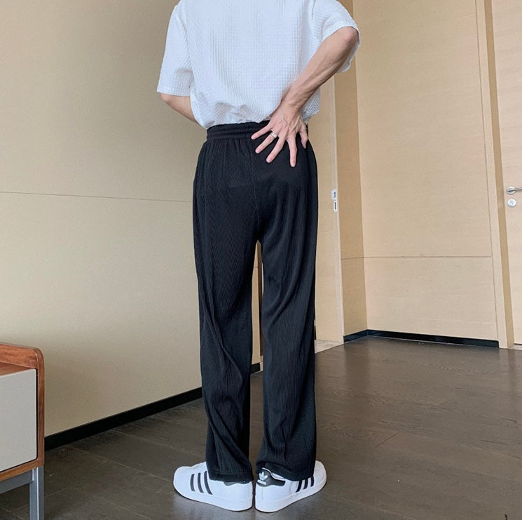Cameron – Pantalon Tissé Léger et Élastique pour l'Été