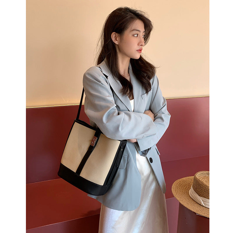 Abigail – Sac Seau en Similicuir de Grande Capacité pour Femmes