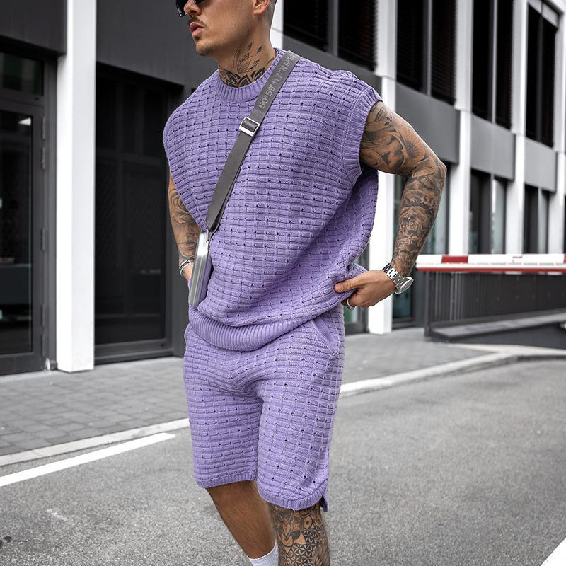 Ricky – Ensemble Chemise et Short Décontracté