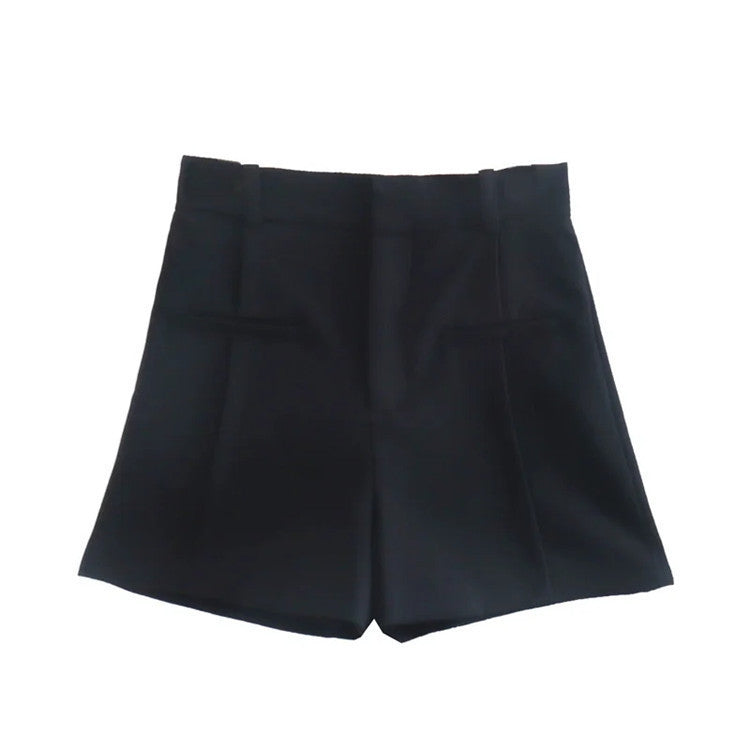 Abigail – Short Taille Haute avec Poches