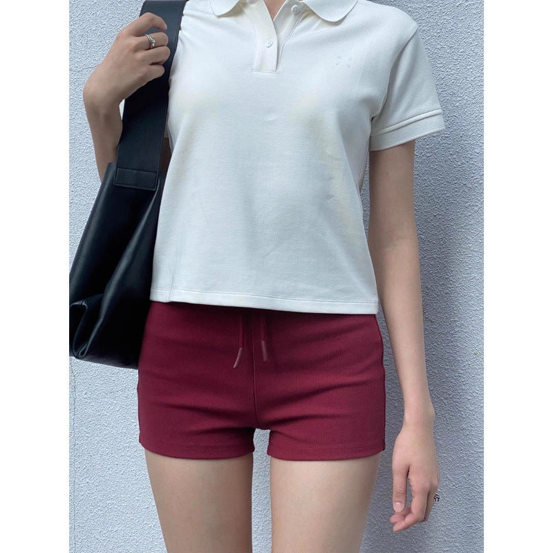 Nicola – Short Taille Haute de Yoga