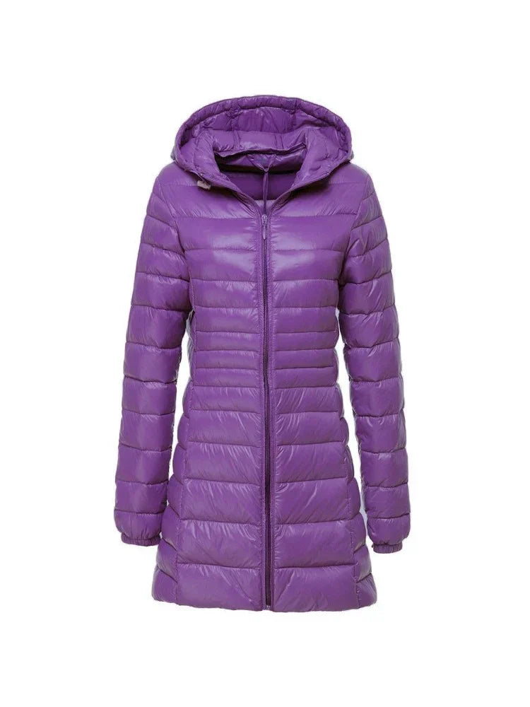 Sue – Manteau d'hiver long et matelassé pour femme