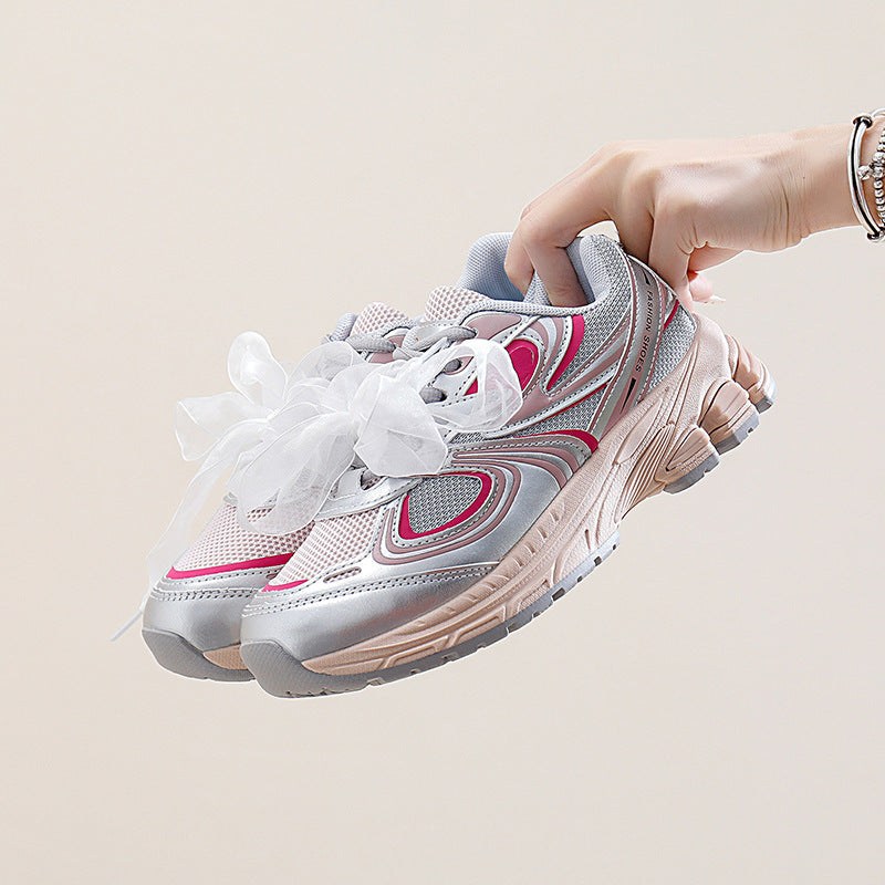 Laura – Baskets à Semelle Épaisse et Style Décontracté