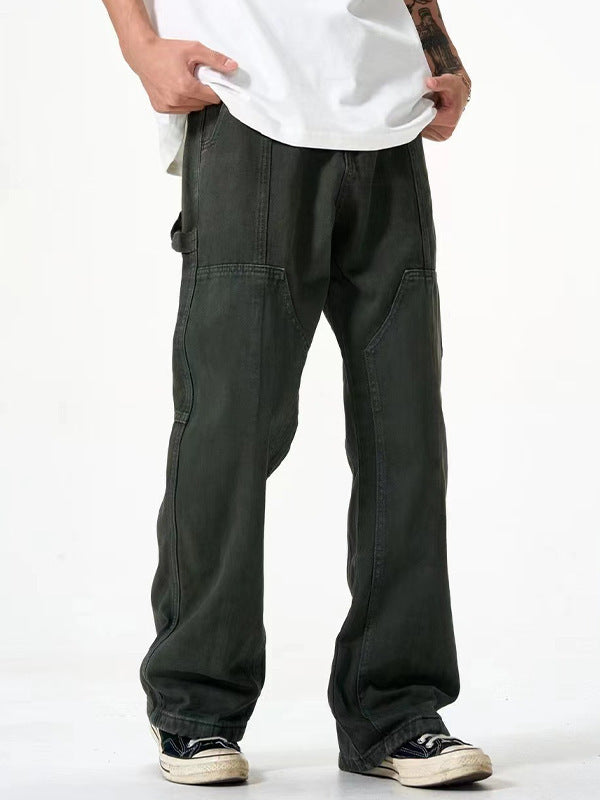 Timothy – Jeans Homme Style Simple Gris Foncé