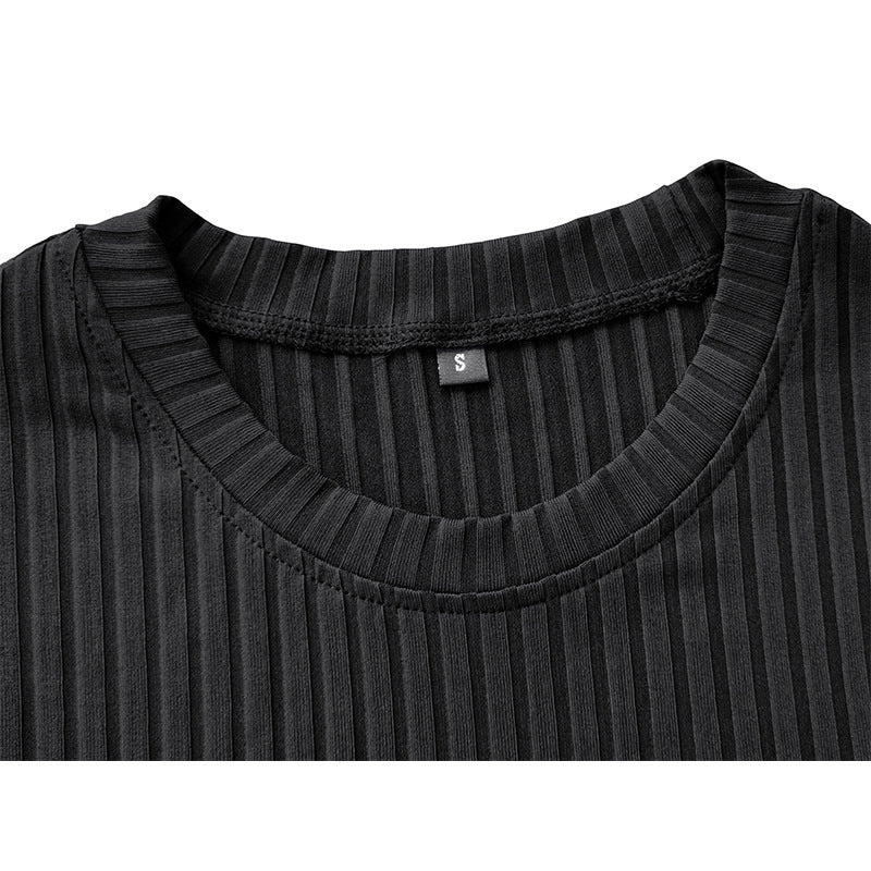 Norman – T-shirt sportif ajusté à manches courtes