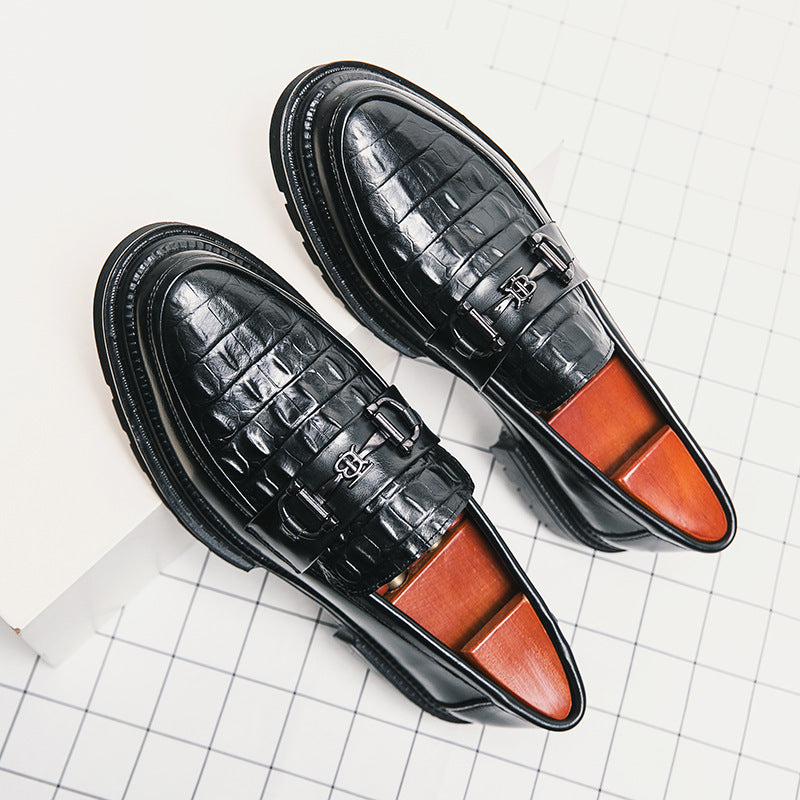 Stephen – Chaussures de Style Coréen à Bout Pointu pour Hommes