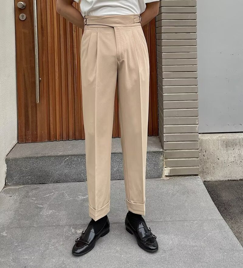 Rod – Pantalon Décontracté Drapé pour Homme