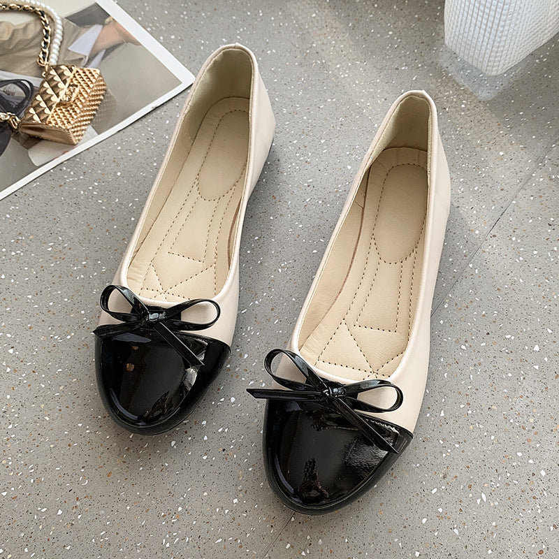 Caroline – Chaussures à Nœud Bas pour Femme