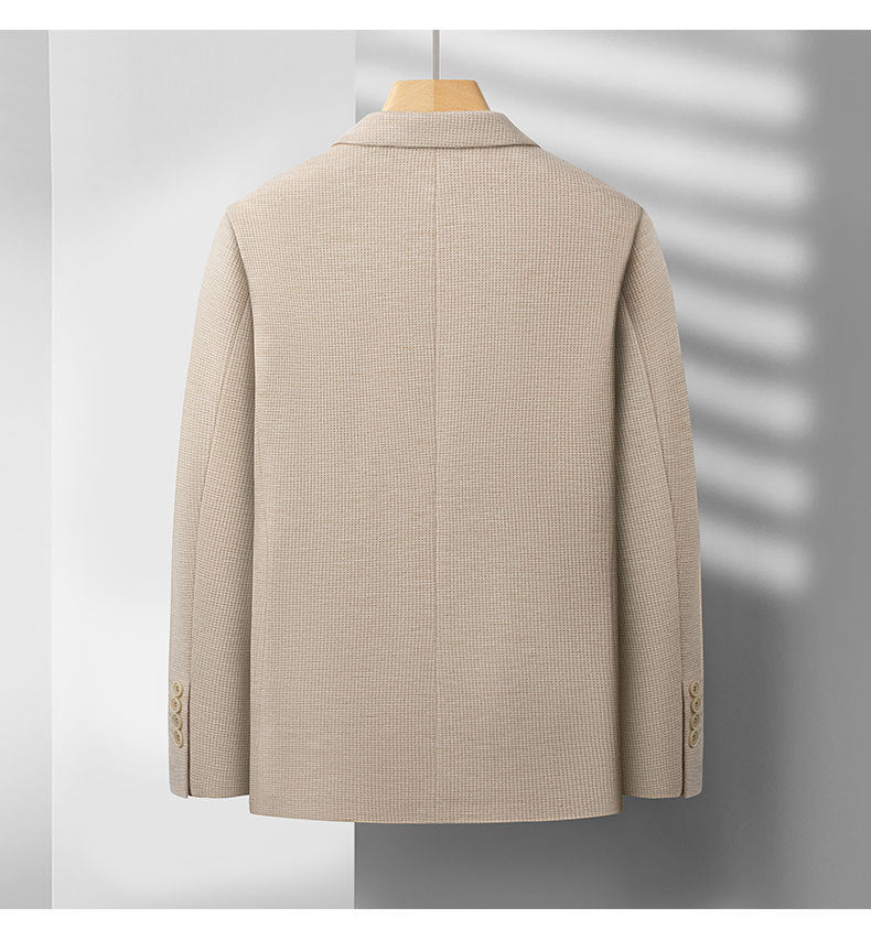 Howard – Veste de costume décontractée en spandex mélangé pour hommes