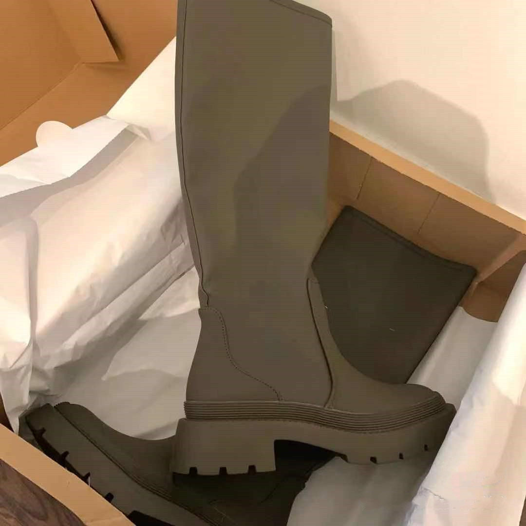 Victoria – Bottes Martin Hautes à Tête Ronde pour Femme