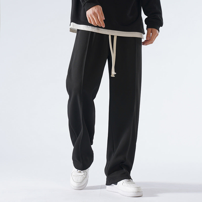 Steven – Pantalons Droits Simples et Polyvalents pour Hommes