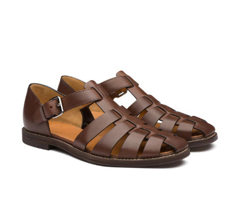 Trevor – Sandale Homme Colorée en Cuir Vegan