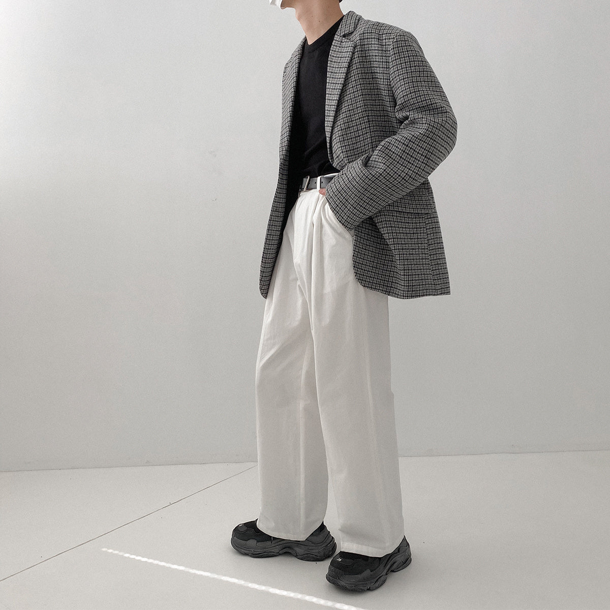 Louis – Manteau rétro en laine décontracté pour hommes
