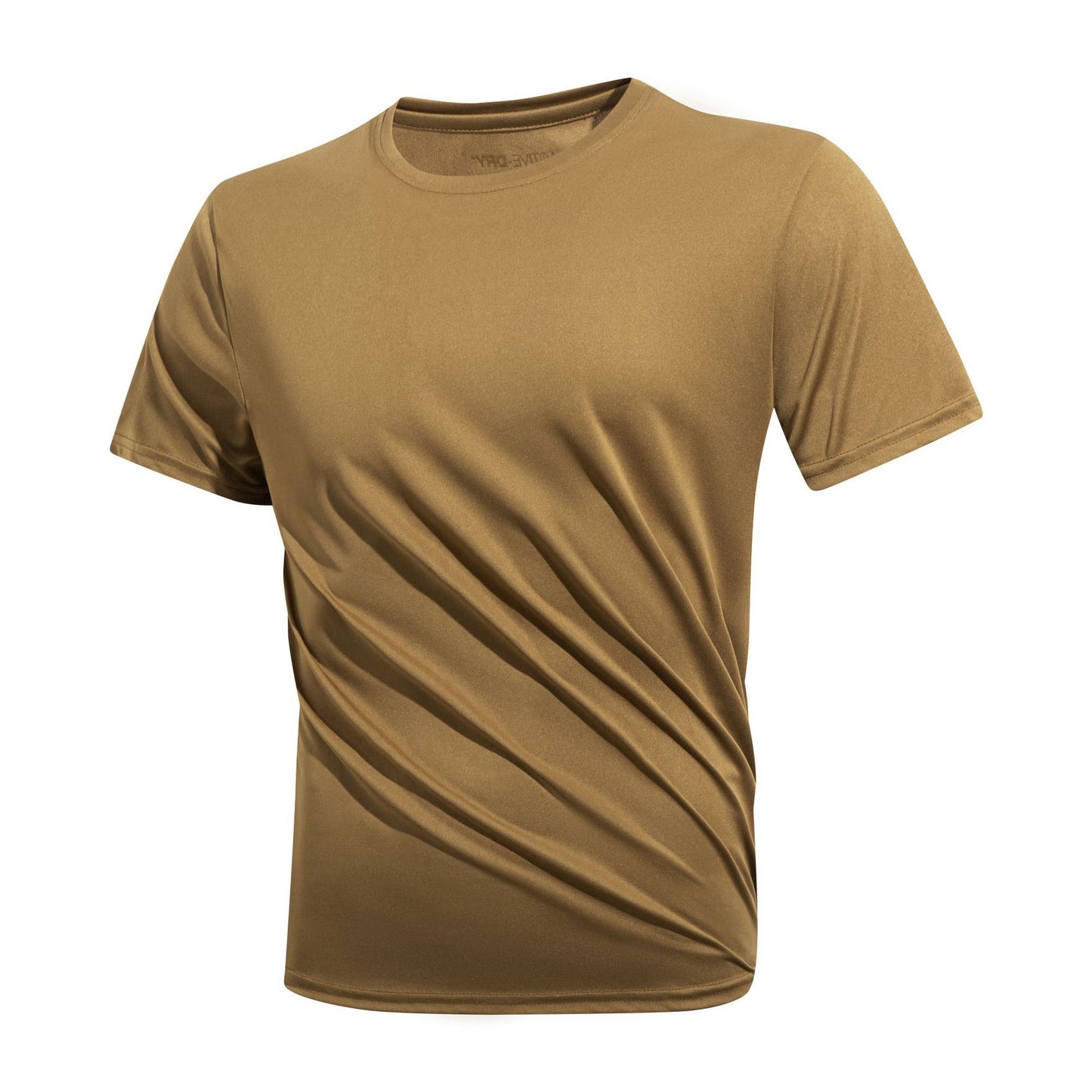 Hugh – T-shirt en soie glacée pour hommes, séchage rapide