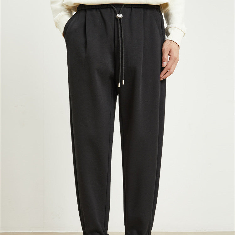 Donald – Pantalon Crayon Doublé en Polaire pour Hommes