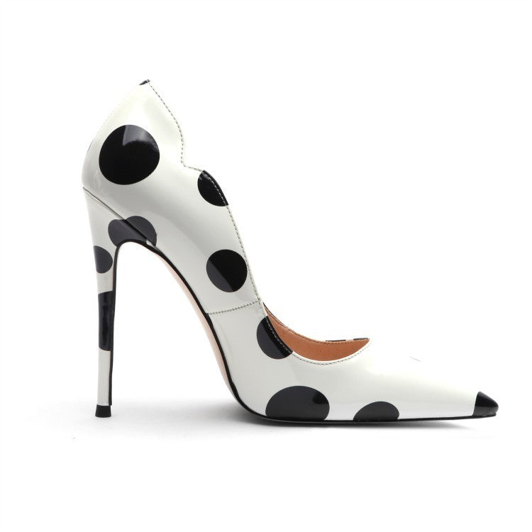 Mandy – Chaussures à talons hauts en cuir verni