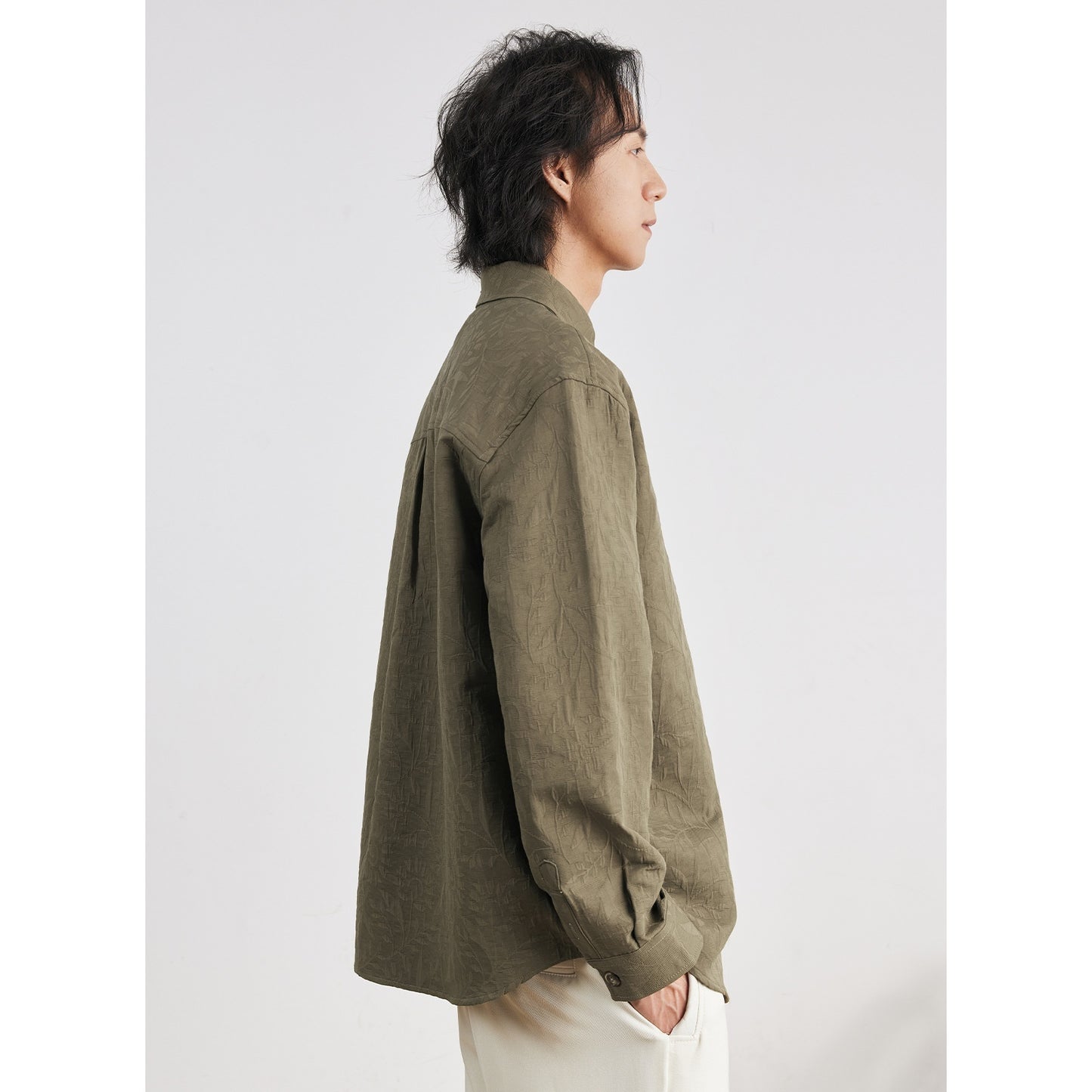 Matthew – Veste Cardigan à Manches Longues en Coton pour Homme