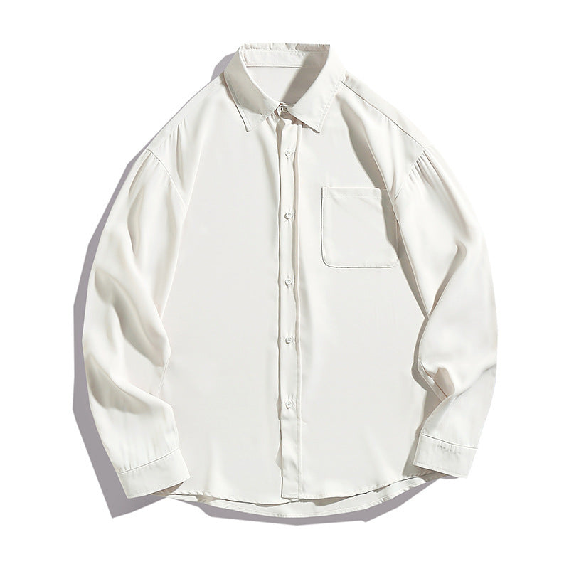 Steve – Chemise Style Japonais à Manches Longues