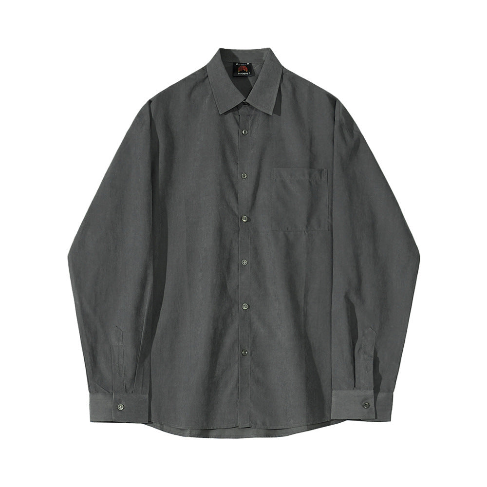 Arthur – Chemise à Manches Longues Décontractée Non-Repassante