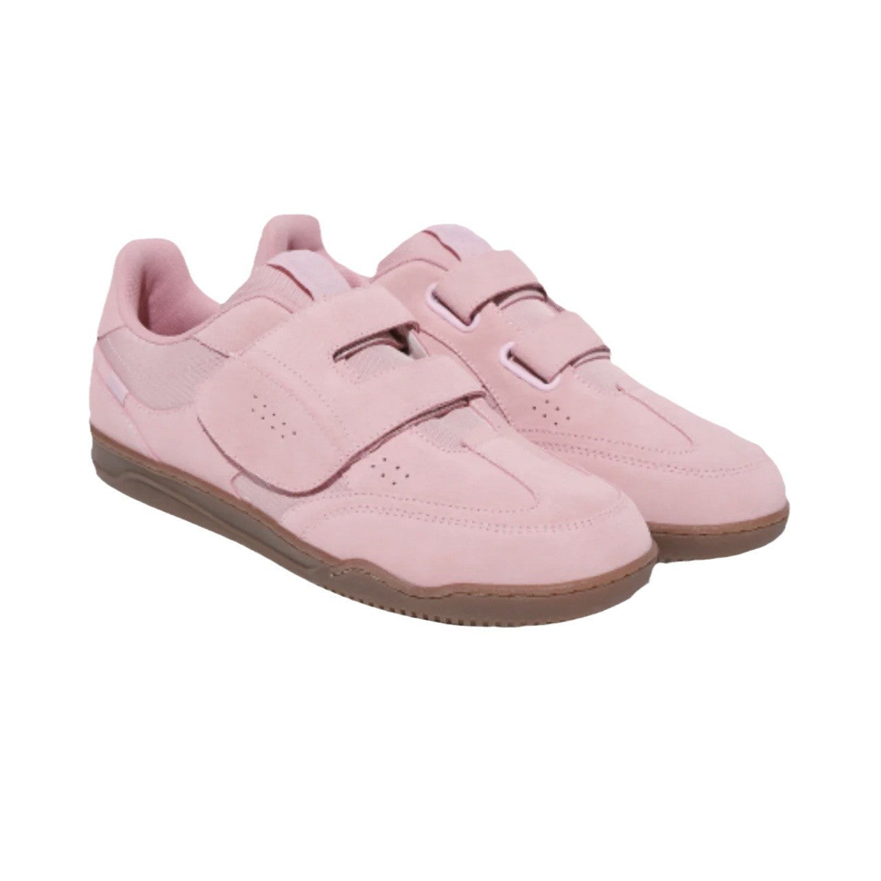Lucy – Chaussures de Skate à Velcro et Bout Rond en Daim Vegan pour Femmes