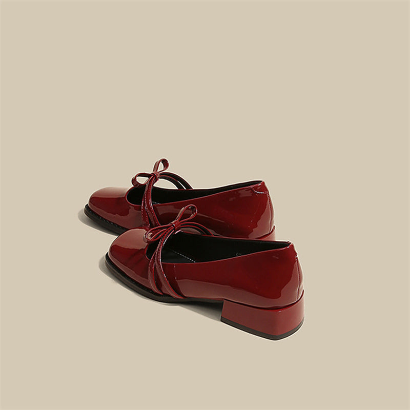 Anne – Chaussures Mary Jane à Talon Épais