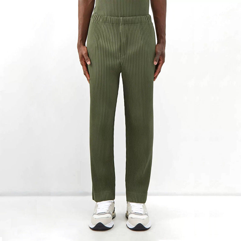Charlotte – Pantalon Large à Effet Drapé