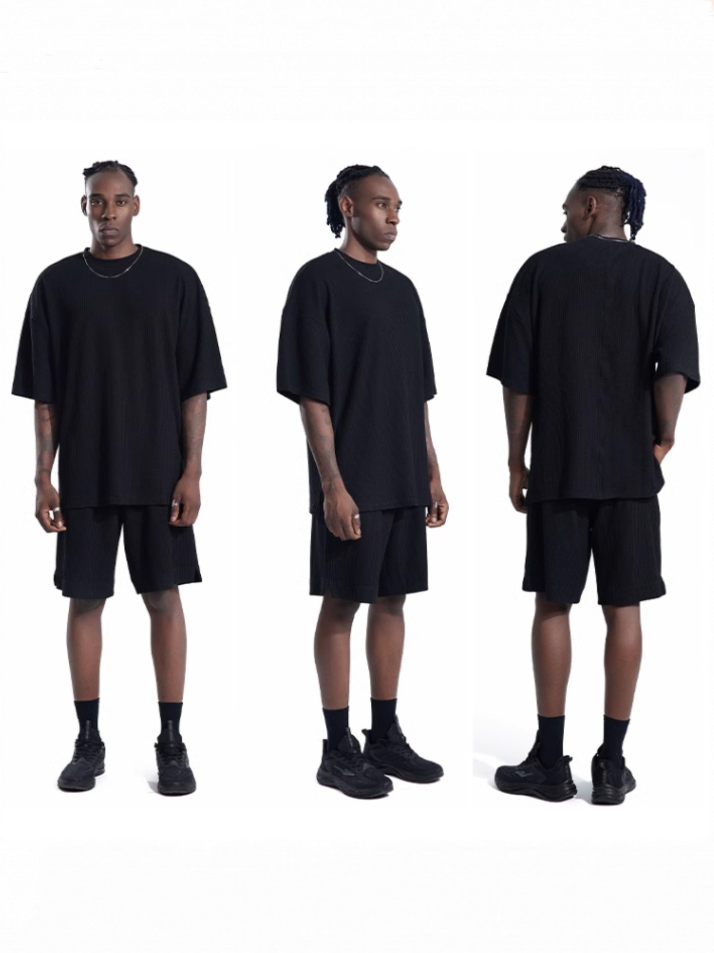 Glen – Costume de Sport Décontracté à Manches Courtes pour Homme