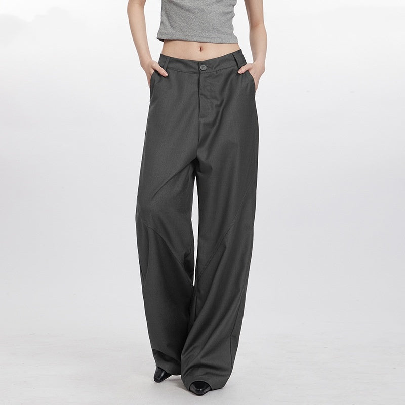 Shirley – Pantalon Large Décontracté Style Rétro