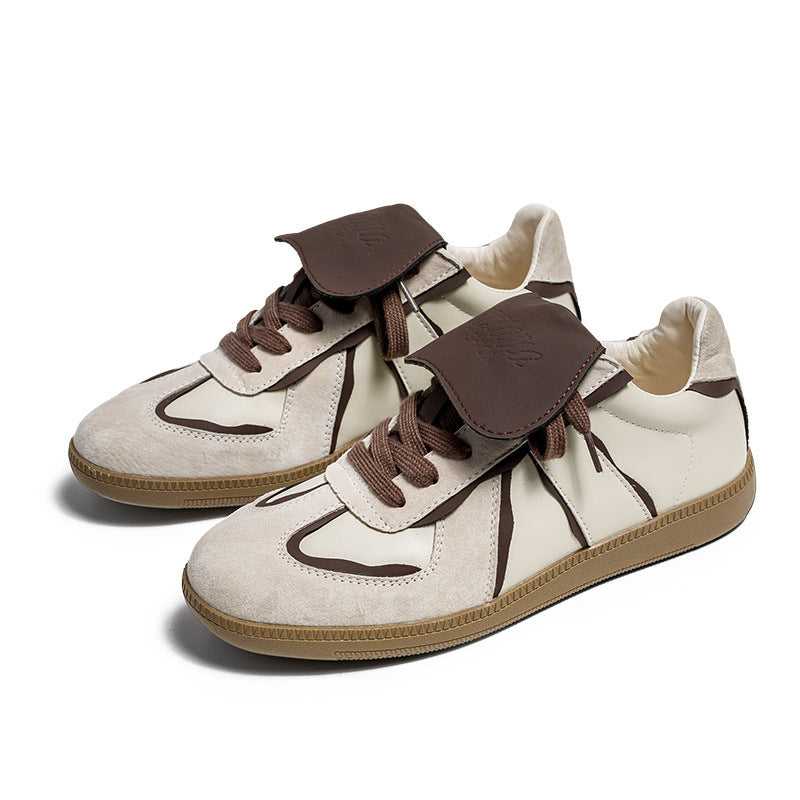 Cameron – Chaussures de Skateboard Plates Rétro Décontractées