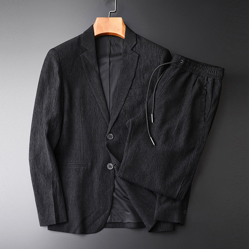 Jerry – Veste de costume décontractée légère à rayures