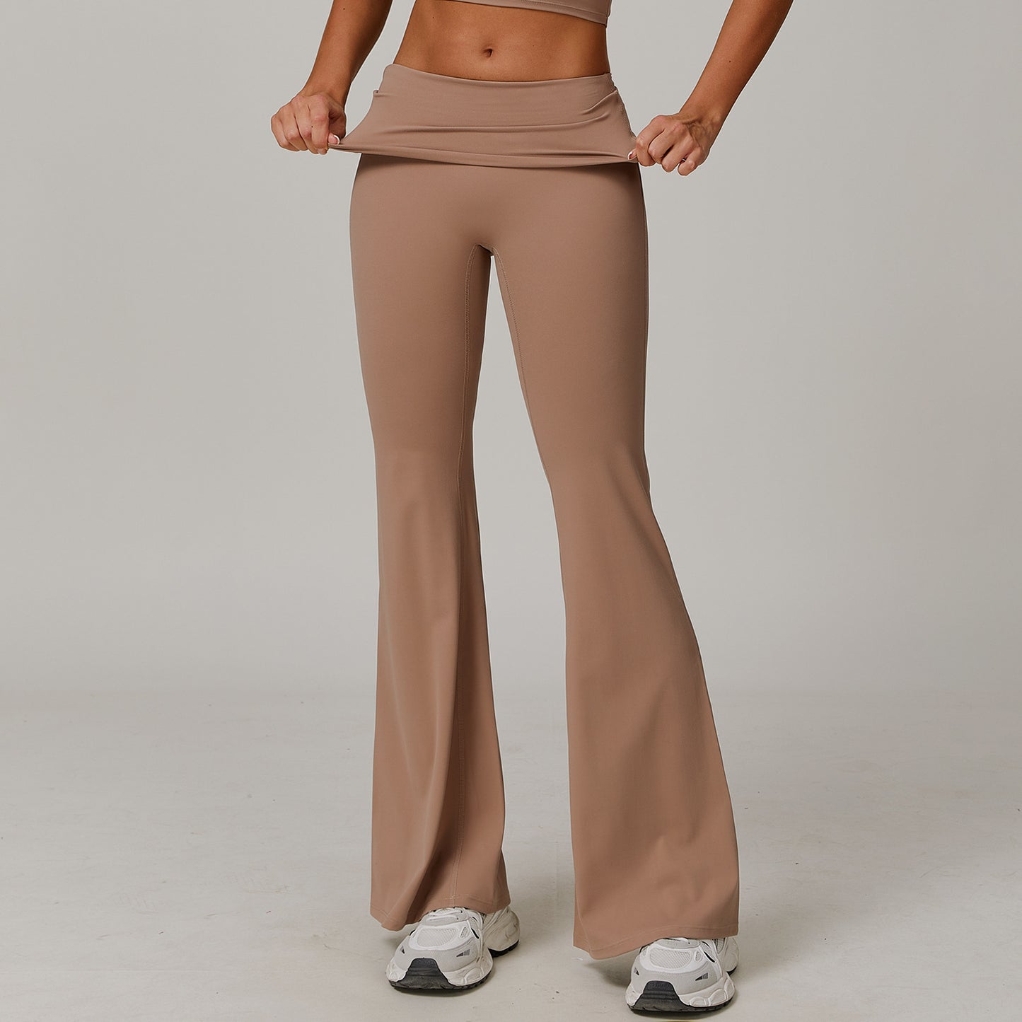 Gabrielle – Pantalon de Yoga Taille Haute Pliable