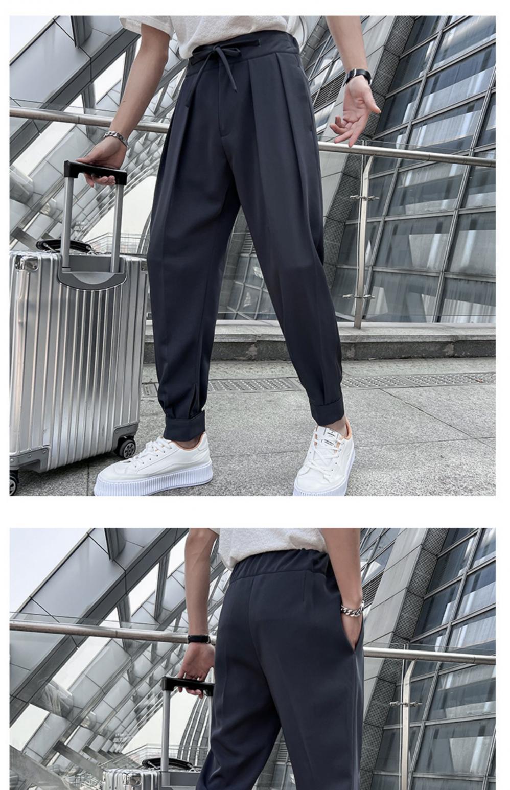 Mitchell – Pantalons à Taille Élastique et Fermetures Velcro