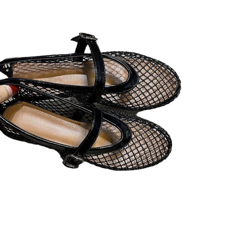 Susan – Chaussures de Danse à Boucle en Maille