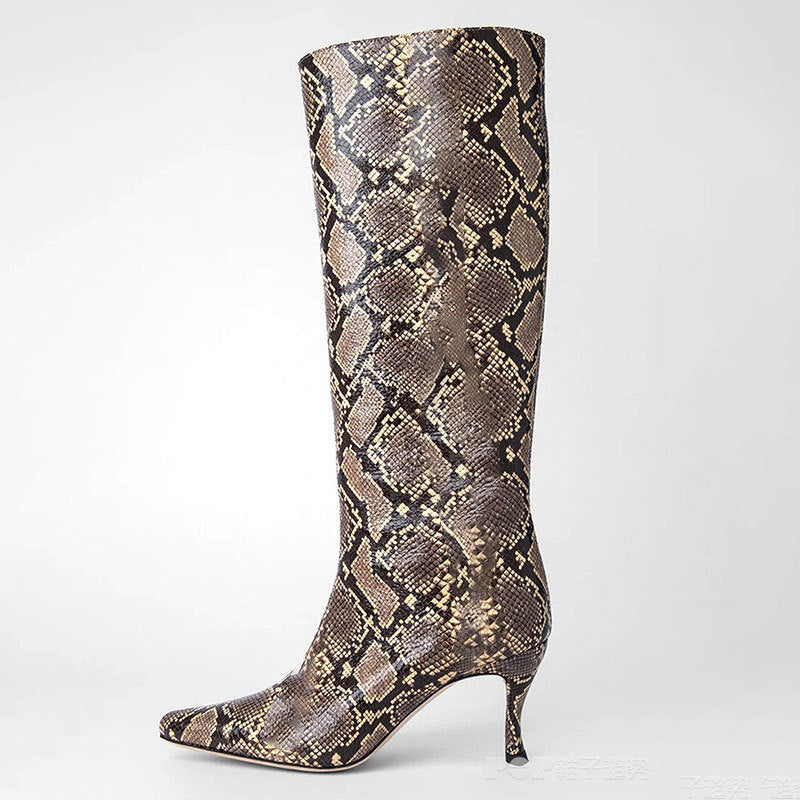 Diana – Bottes de Cowboy à Tête Carrée