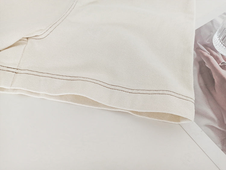 Brenda – Short ample avec bordure contrastée