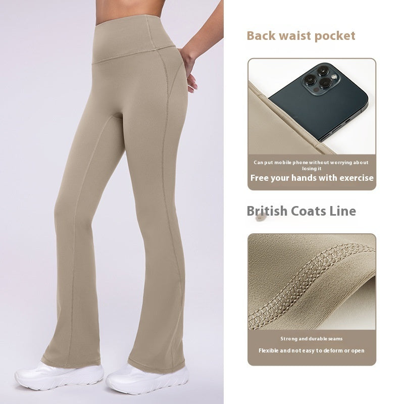 Fiona – Pantalon de Sport Élastique à Taille Haute