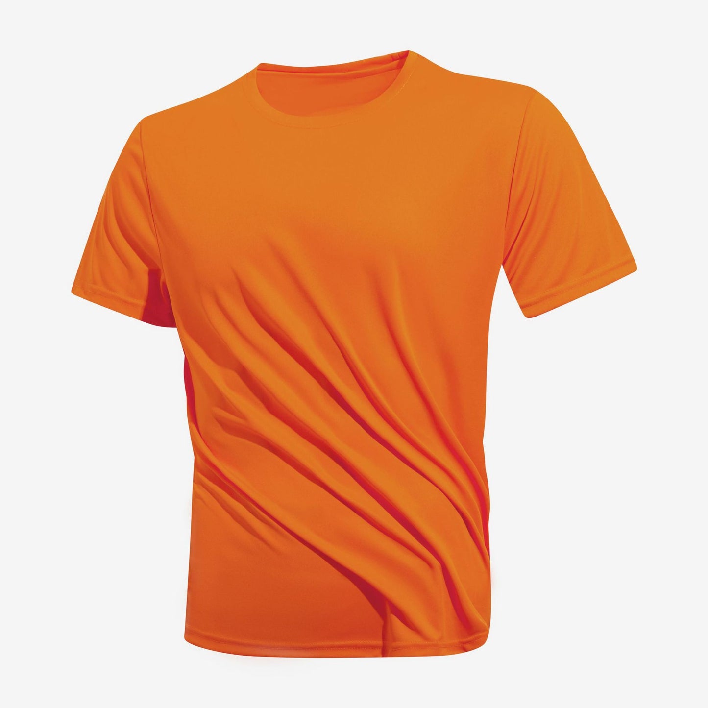 Hugh – T-shirt en soie glacée pour hommes, séchage rapide