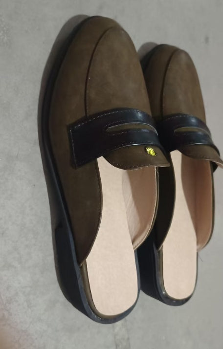 Mathew – Chaussures et Mules Décontractées Polyvalentes en Cuir Végan